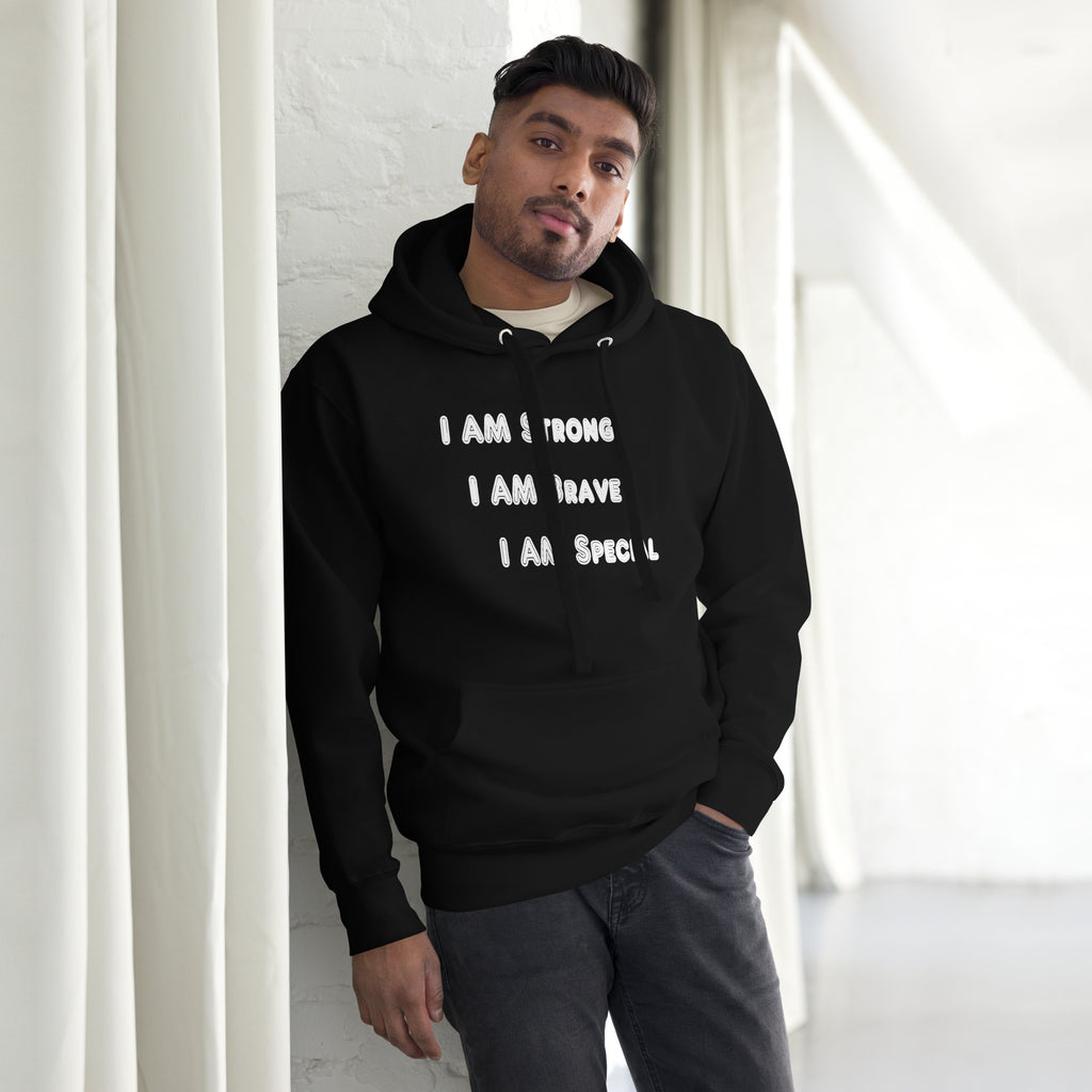 I AM Strong Unisex Hoodie - Sabrena Sharonne