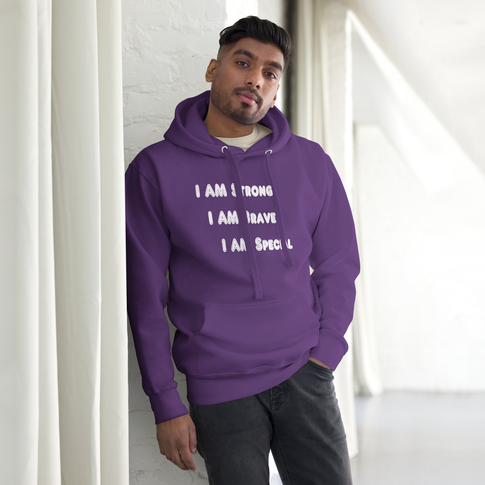 I AM Strong Unisex Hoodie - Sabrena Sharonne