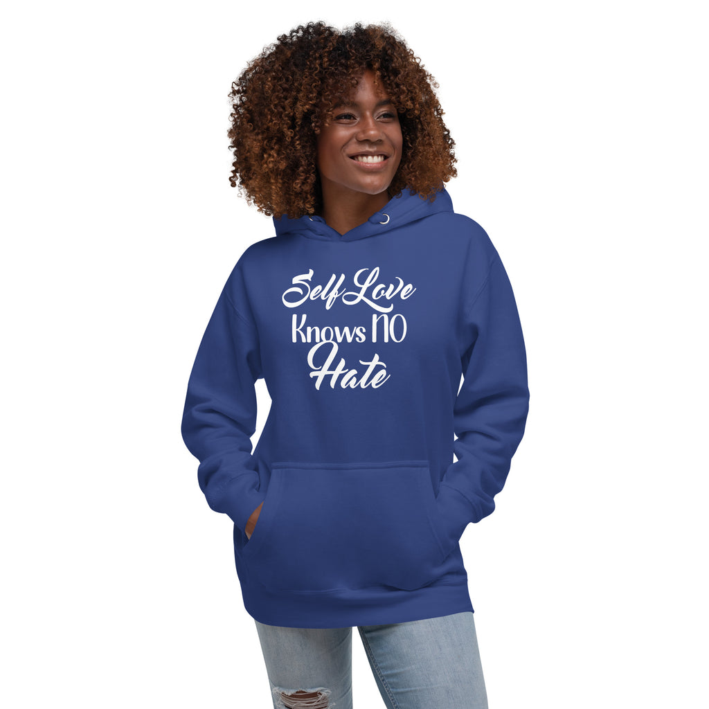 Self Love - No Hate Unisex Hoodie - Sabrena Sharonne